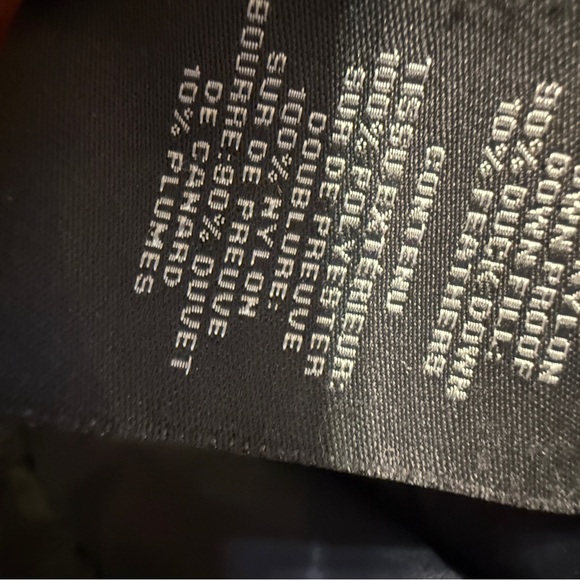 Vince Camuto Dark Blue Polka Dot Puffer Vest - Picture 8 of 8